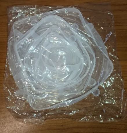 Set of 6 silicone lids for food - Silicon Lids photo review