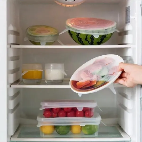 Σετ 6 καπάκια σιλικόνης για τρόφιμα - Silicon Lids » Murzl Σετ 6 καπάκια σιλικόνης για τρόφιμα - Silicon Lids