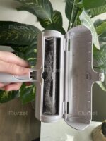Brush with a handle for picking up pet hair - PetНair photo review