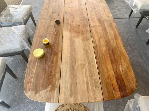 Click to view full screen Natural beeswax for wood and furniture - NatWax photo review