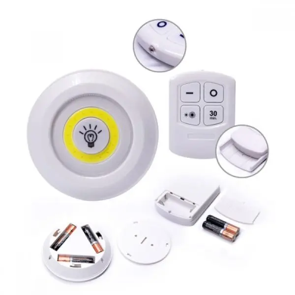 Φωτισμός LED με τηλεχειριστήριο 3 τεμ. – LED light » Murzl Φωτισμός LED με τηλεχειριστήριο 3 τεμ. – LED light - Image 4