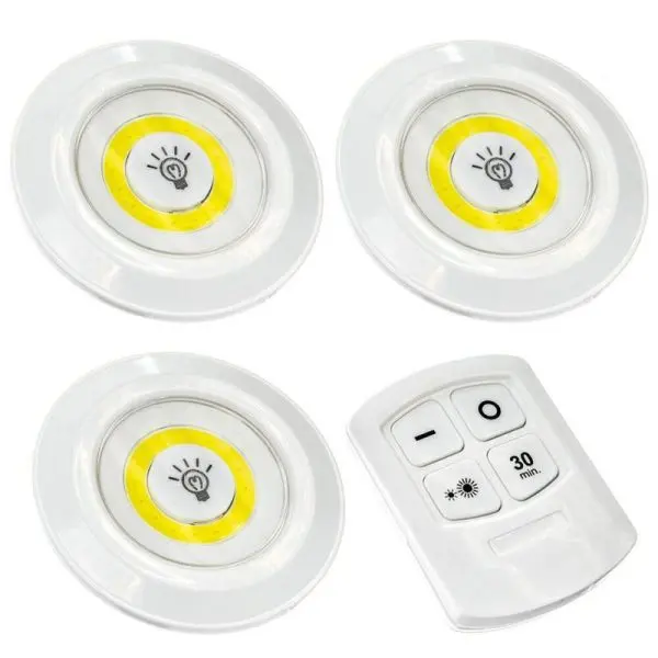 Φωτισμός LED με τηλεχειριστήριο 3 τεμ. – LED light » Murzl Φωτισμός LED με τηλεχειριστήριο 3 τεμ. – LED light - Image 6