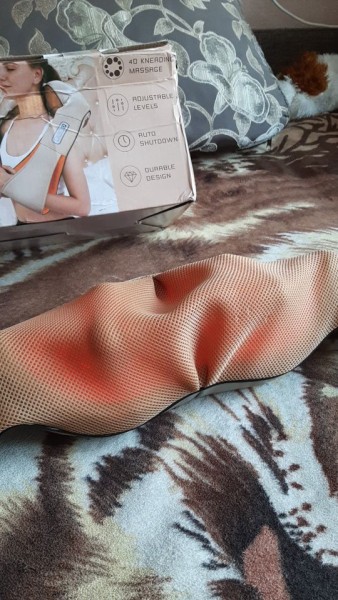 Universal neck and back massager photo review