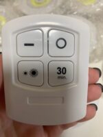 LED lighting with remote control 3 pcs. photo review