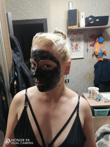 Click to view full screen Μαύρη μάσκα κατά των μαύρων στιγμάτων – Black Mask (20 gr.) photo review