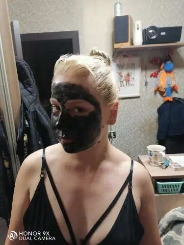 Click to view full screen Μαύρη μάσκα κατά των μαύρων στιγμάτων – Black Mask (20 gr.) photo review