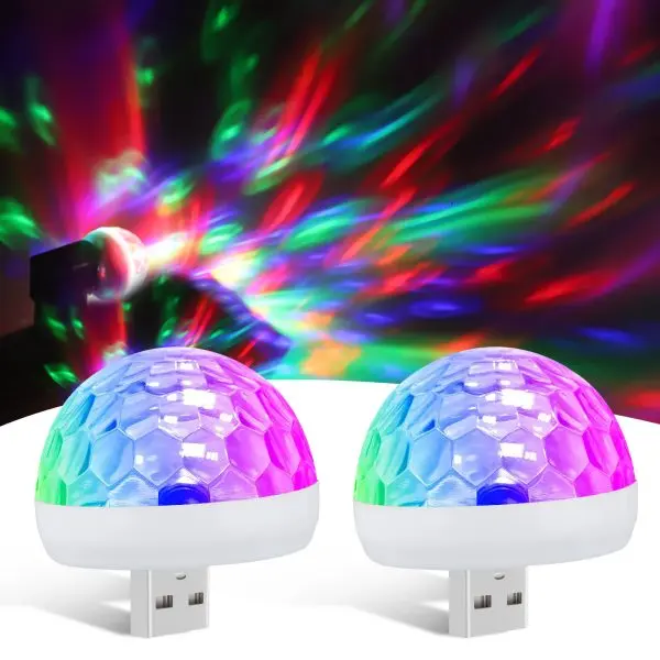 Μίνι ντίσκο φωτιστικό - LED magic ball USB » Murzl Μίνι ντίσκο φωτιστικό - LED magic ball USB