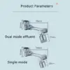 Κινητό ακροφύσιο βρύσης 360 μοιρών – Faucet head » Murzl Κινητό ακροφύσιο βρύσης 360 μοιρών – Faucet head - Image 6