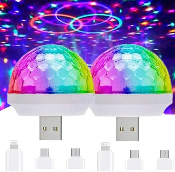 Μίνι ντίσκο φωτιστικό - LED magic ball USB » Murzl Μίνι ντίσκο φωτιστικό - LED magic ball USB - Image 2