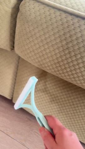 Device for collecting animal hair – Lint brush photo review
