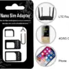 Adapter κάρτας SIM 4 σε 1 Nano/micro/standard SIM » Murzl Adapter κάρτας SIM 4 σε 1 Nano/micro/standard SIM - Image 2