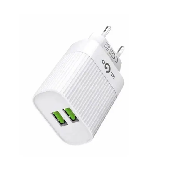 Αντάπτορας/Φορτιστής για smartphone KLGO Premium Quality 2xUSB, 2.4A – PhoneCharger » Murzl Αντάπτορας/Φορτιστής για smartphone KLGO Premium Quality 2xUSB, 2.4A – PhoneCharger - Image 3