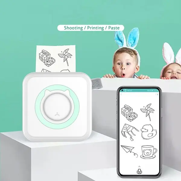 Φορητός μίνι εκτυπωτής για τηλέφωνο – Mini printer » Murzl Φορητός μίνι εκτυπωτής για τηλέφωνο – Mini printer
