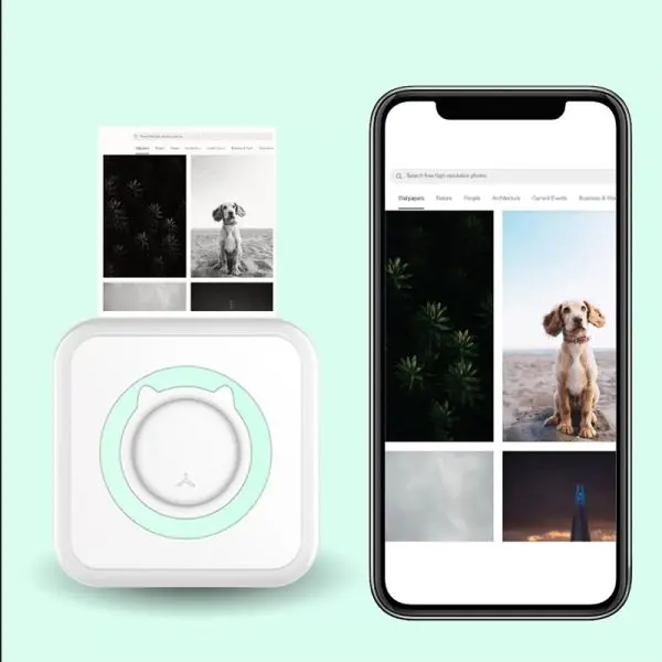 Φορητός μίνι εκτυπωτής για τηλέφωνο – Mini printer » Murzl Φορητός μίνι εκτυπωτής για τηλέφωνο – Mini printer - Image 2