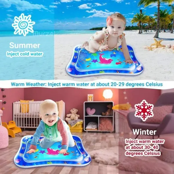 Φουσκωτή βάση νερού και μαξιλάρι για μωρό – BabyPad » Murzl Φουσκωτή βάση νερού και μαξιλάρι για μωρό – BabyPad - Image 2