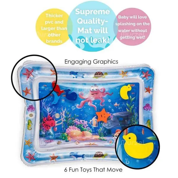 Φουσκωτή βάση νερού και μαξιλάρι για μωρό – BabyPad » Murzl Φουσκωτή βάση νερού και μαξιλάρι για μωρό – BabyPad - Image 5
