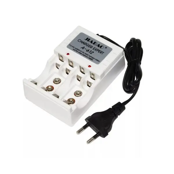 Φορτιστής μπαταριών A-612 για μπαταρίες AA/AAA/6F22 – Battery charger A-612 » Murzl Φορτιστής μπαταριών A-612 για μπαταρίες AA/AAA/6F22 – Battery charger A-612
