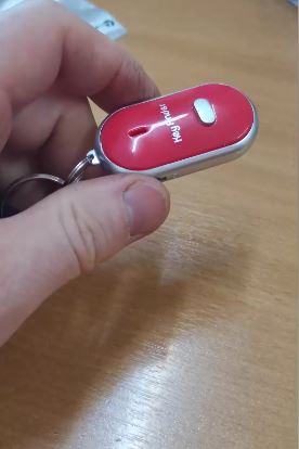 Alarm with keychain to find keys - AlarmKey photo review