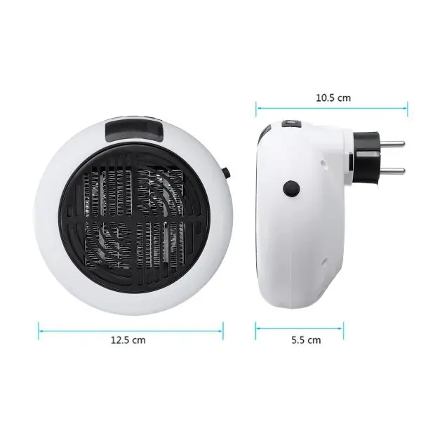 Μίνι αερόθερμο για πρίζα – Mini Heater » Murzl 646256-2msj4q