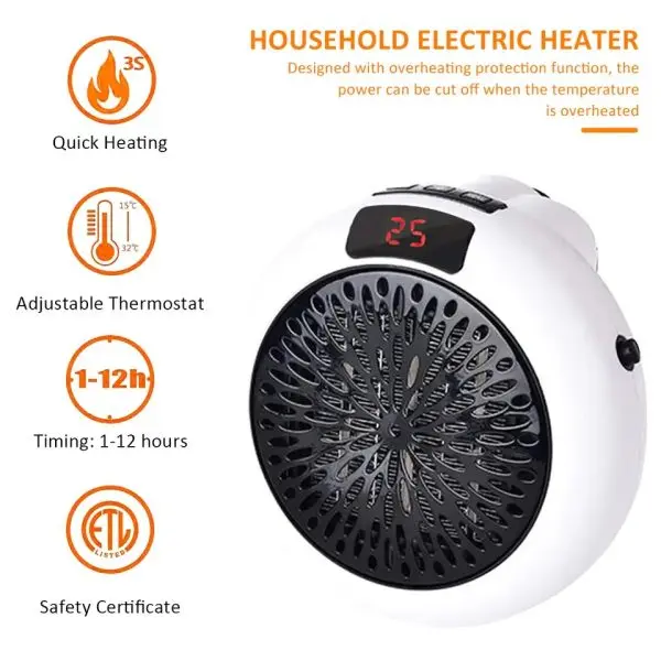 Μίνι αερόθερμο για πρίζα – Mini Heater » Murzl Μίνι αερόθερμο για πρίζα – Mini Heater - Image 6