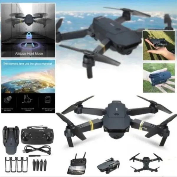 Σετ αναδιπλούμενου drone με διπλή κάμερα - Drone 998PRO » Murzl Σετ αναδιπλούμενου drone με διπλή κάμερα - Drone 998PRO - Image 4