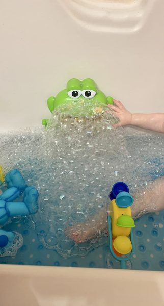Click to view full screen Musical glove for soap bubbles - Musical frog photo review