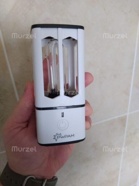 Antibacterial lamp with ultraviolet rays for disinfection - LampUV photo review