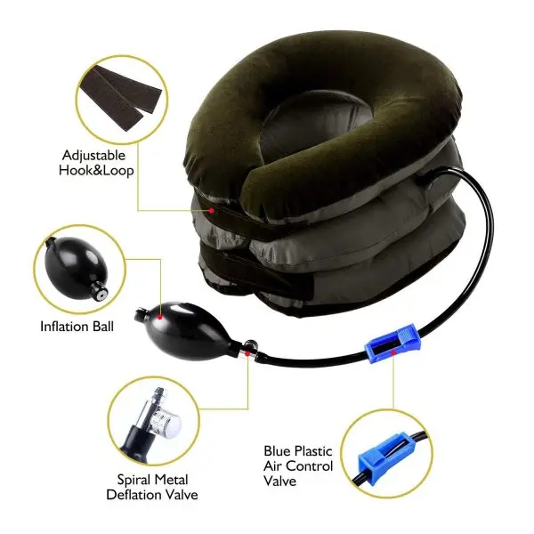 Φουσκωτό θεραπευτικό κολάρο λαιμού – Inflatable pillow » Murzl Φουσκωτό θεραπευτικό κολάρο λαιμού – Inflatable pillow - Image 6