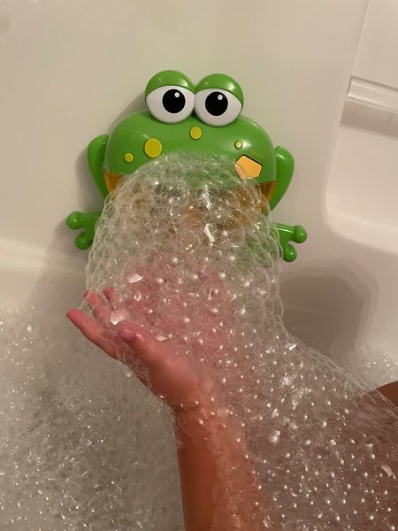 Click to view full screen Musical glove for soap bubbles - Musical frog photo review