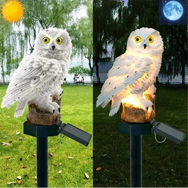 Ηλιακό φωτιστικό κήπου Κουκουβάγια – Сolar lamp Owl » Murzl Ηλιακό φωτιστικό κήπου Κουκουβάγια – Сolar lamp Owl