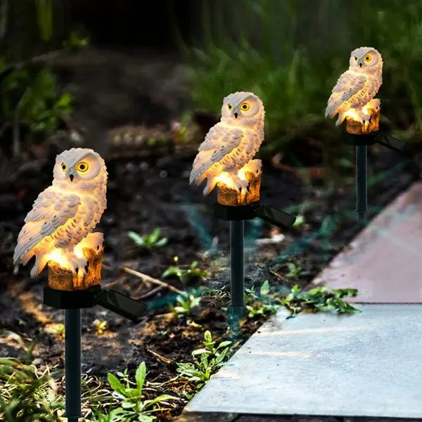Ηλιακό φωτιστικό κήπου Κουκουβάγια – Сolar lamp Owl » Murzl Ηλιακό φωτιστικό κήπου Κουκουβάγια – Сolar lamp Owl - Image 3