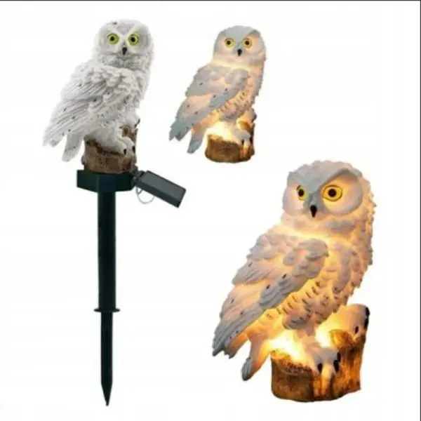 Ηλιακό φωτιστικό κήπου Κουκουβάγια – Сolar lamp Owl » Murzl Ηλιακό φωτιστικό κήπου Κουκουβάγια – Сolar lamp Owl - Image 5