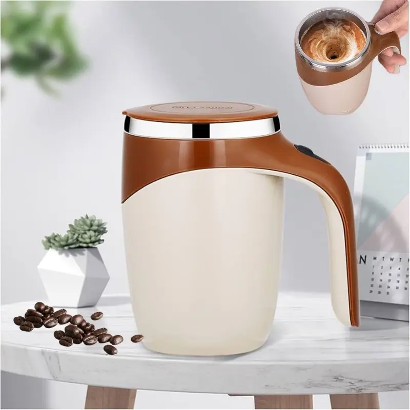 Θερμική κούπα καφέ με αυτόματη ανάδευση, 380ml – StirringCup » Murzl Self-stirring thermal coffee mug, 380ml – StirringCup