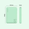 Portable charger for phone and tablet, 5000mAh - MacaPower KP55 » Murzl Portable charger for phone and tablet, 5000mAh - MacaPower KP55