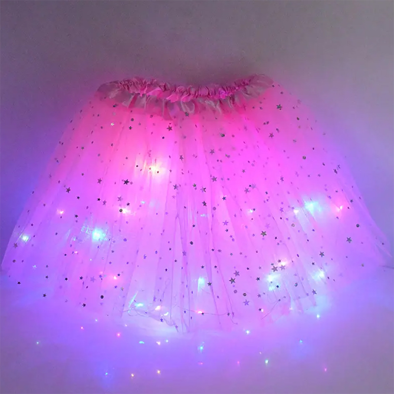 Light-up LED skirt with elastic waistband – LEDSkirt