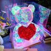 Glowing 3D Bear with Heart, Night Light – BearLove