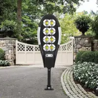 Lamp with built-in solar panel and motion sensor 3000W - InductionLamp