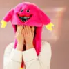 Αστείο λούτρινο καπέλο Huggy Wuggy ή Κουνελάκι – FunnyHat » Murzl Funny Plush Hat Huggy Wuggy or Bunny
