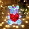 Glowing 3D Bear with Heart, Night Light – BearLove