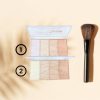 Highlighter Προσώπου, Παλέτα με 4 Απίθανα Χρώματα – FaceHighlighter » Murzl face-highlighter-palette-of-4-incredible-colors