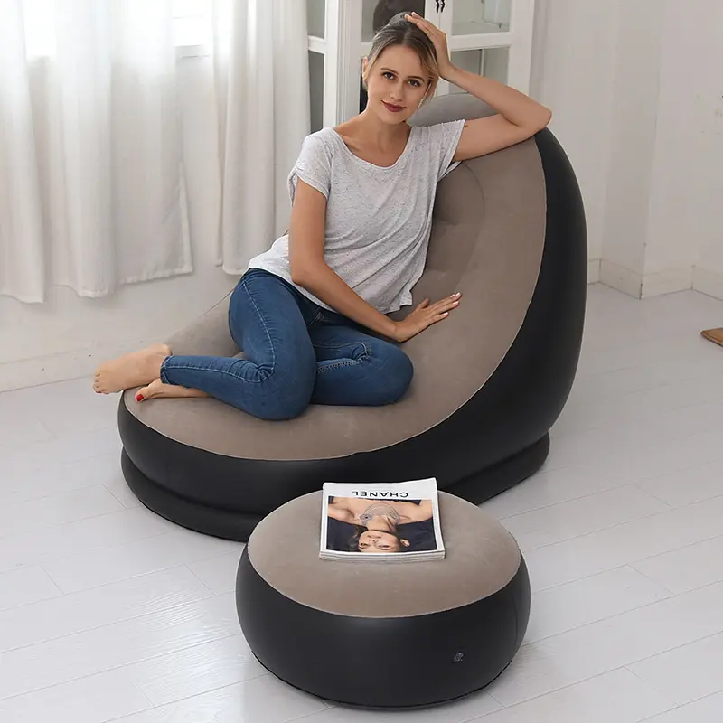 Φουσκωτός Καναπές με Υποπόδιο – InflatableSofa » Murzl Inflatable Sofa with Footrest – InflatableSofa