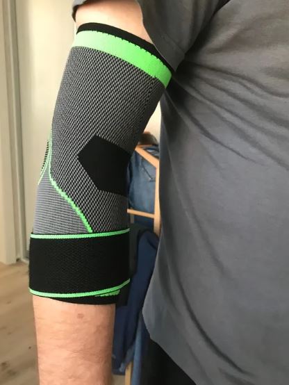 Click to view full screen Elastic Elbow Support - ElbowSupport photo review
