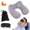 Inflatable travel pillow + eye mask – Travel Kit » Murzl inflatable-travel-pillow-eye-mask-travel-kit