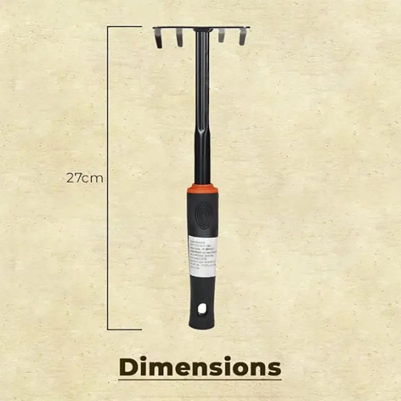 Μικρή Χειροκίνητη Τσουγκράνα Κήπου – HandPaddle » Murzl small-hand-garden-rake-handpaddle