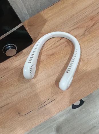 Click to view full screen Portable Rechargeable Neck Fan - NeckFan photo review