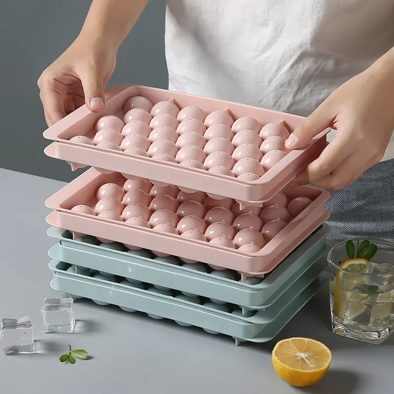 Πλαστικές Στρογγυλές Θήκες Πάγου – IceTrays » Murzl plastic-round-ice-cube-molds-icetrays