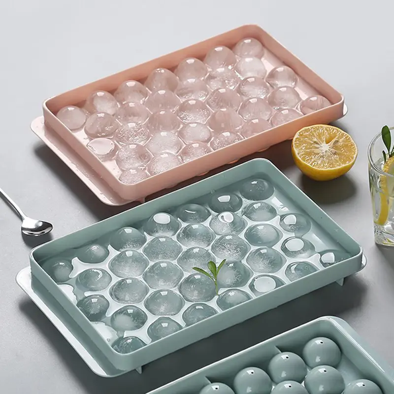 Πλαστικές Στρογγυλές Θήκες Πάγου – IceTrays » Murzl plastic-round-ice-cube-molds-icetrays