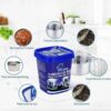 Stainless steel cleaning paste for cookware and sinks