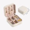 Mini jewelry box, portable jewelry organizer – Mini Jewelry Box » Murzl Compact mini jewelry box for organizing rings, earrings, and more