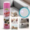 Active foam for dry cleaning for home and car
